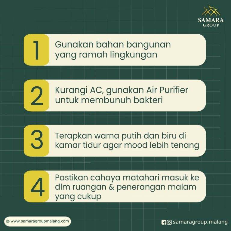 7 Tips Samara Membangun Rumah Sehat