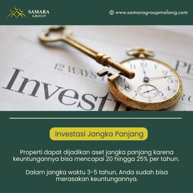 3 Keuntungan Enaknya Investasi Property