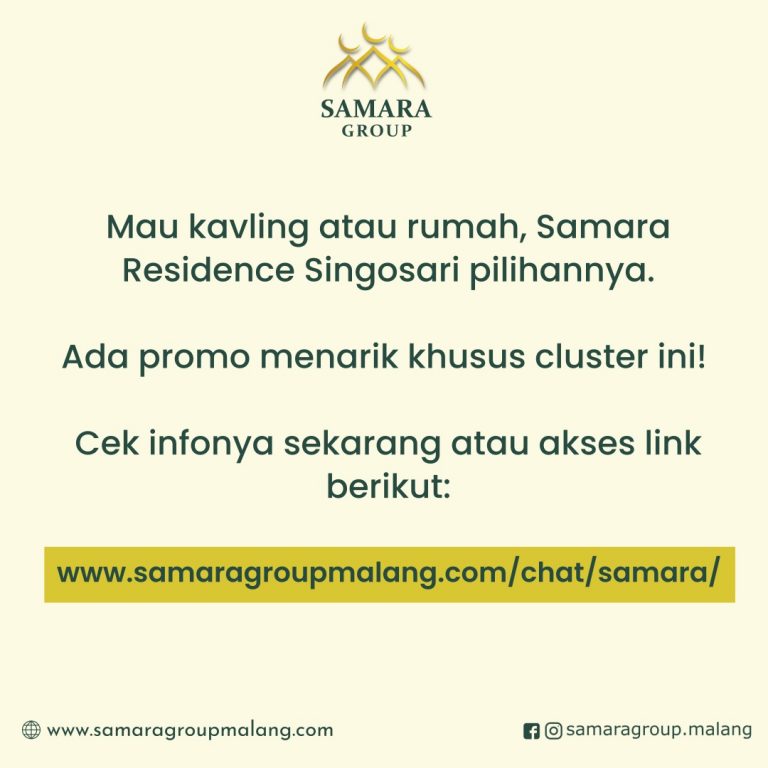 4 Tips Samara Membeli Hunian Bagi Milenial (1)