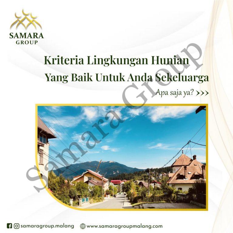 Kriteria Lingkungan Hunian Yang Baik Untuk Anda Sekeluarga