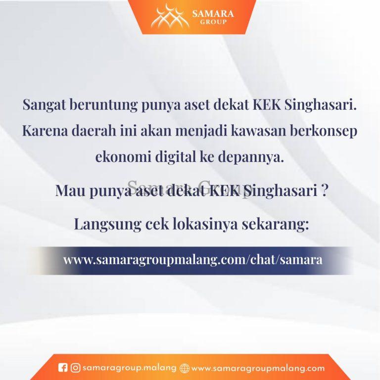 KEK Singhasari Pusat Inkubasi Ekonomi Digital