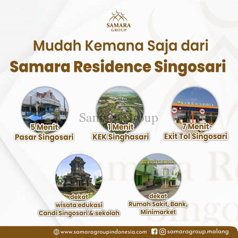 Kemana-saja-mudah-dari-samara-residence-singosari