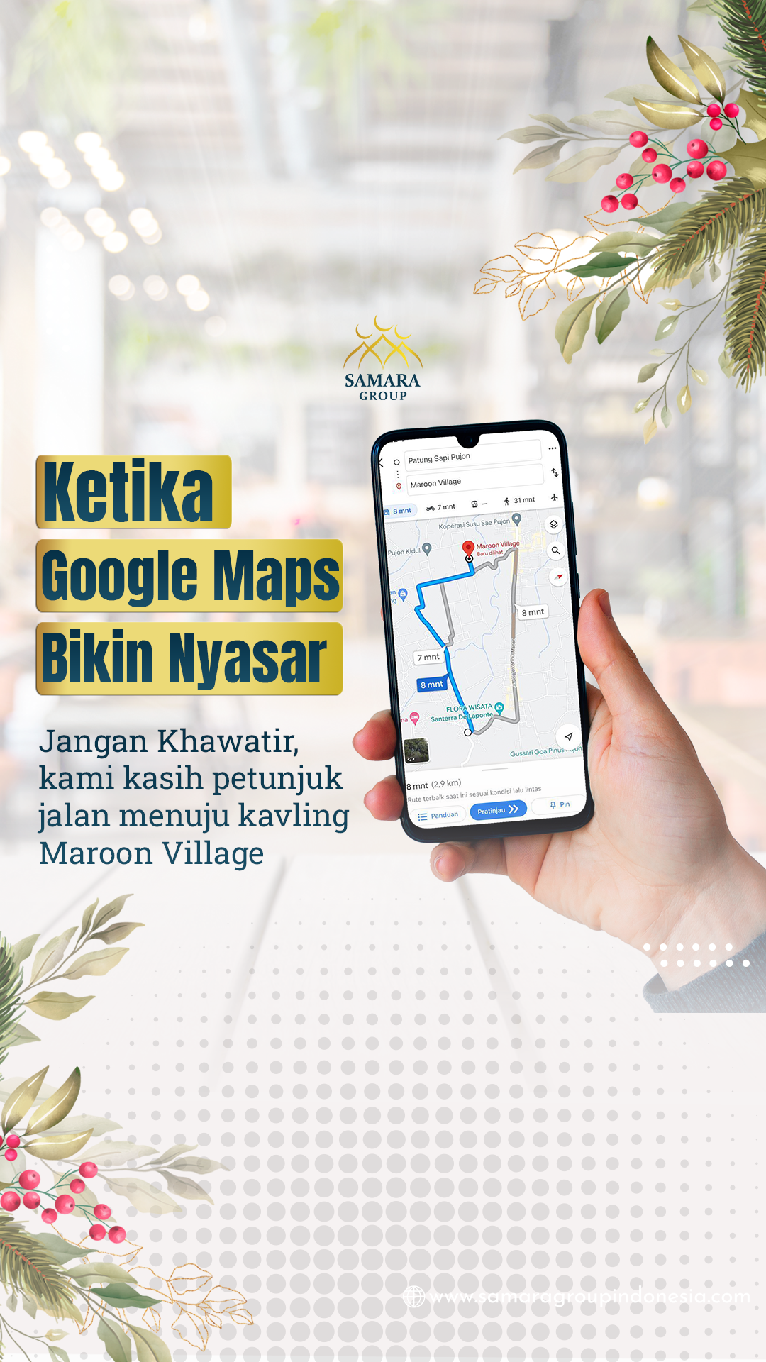 Ketika Google Maps Bikin Nyasar - Samara Group malang